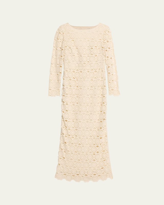 Marsielle Crochet Lace Dress